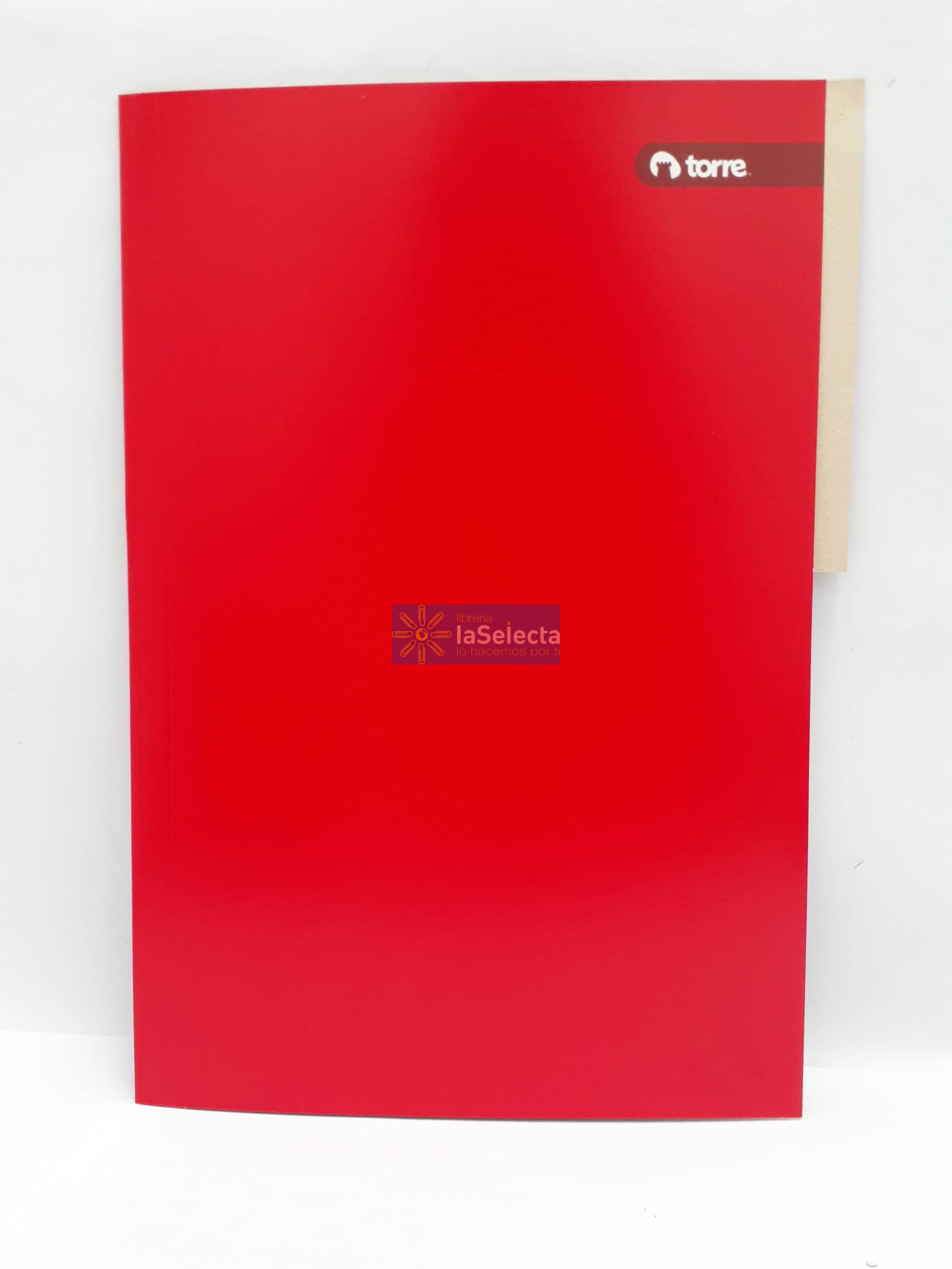 CARPETA CARTULINA PIGMENTADA ROJO TORRE